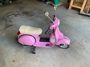 Kinder Vespa Elektroantrieb