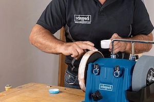 150-W-Induktionsmotor, K hlmitteltank aus Kunststoff, Polierpaste zum Gl tten der geschliffenen Elem Bild 2