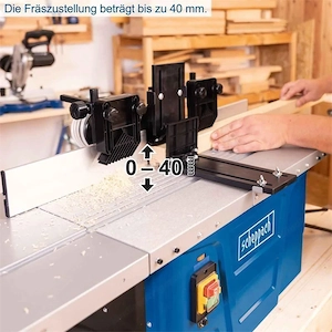 Kompaktes Tischmodell Stabiler Alu-Druckgusstisch Stufenlose Drehzahlregulierung von 11.500 bis 24.0 Bild 6