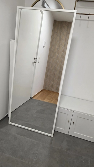 IKEA STAVE Ganzkörperspiegel (70 x 160 cm)   Weiß  Bild 3