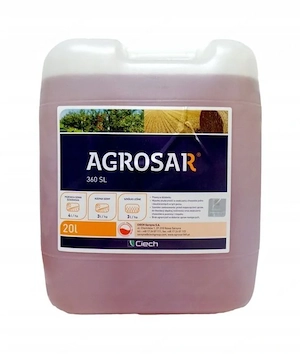 Agrosar 360 SL ist ein Blattherbizid mit systemischer Wirkung