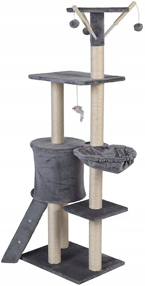 Artikel: Scratching post cat scratching post cat tree climbing tree scratching tower 140cm Hochwerti Bild 3