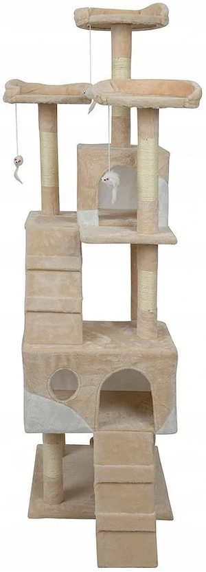 Artikel: Scratching post cat scratching post cat tree climbing tree scratching tower 170cm Hochwerti Bild 3