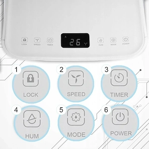 Artikel: AIR DEHUMIDIFIER MOISTURE ABSORBER 12L 24H Hochwertiger Artikel aus unserem Online-Shop Bild 4
