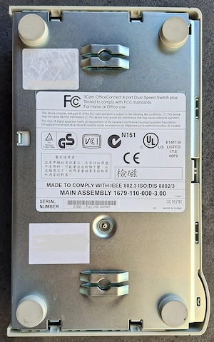 3Com 8 Port Ethernet Switch plus 10 100 Bild 4