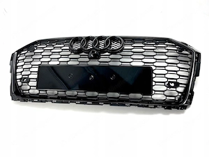 Zum Verkauf bieten wir einen neuen Zubeh r-Komplettgrill f r den Audi A5 S5 8W6 B9 Muster RS5  Black Bild 7