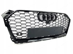 Zum Verkauf bieten wir einen neuen Zubeh r-Komplettgrill f r den Audi A5 S5 8W6 B9 Muster RS5  Black Bild 6