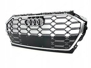 Zum Verkauf bieten wir einen neuen, kompletten Zubeh rgrill f r Audi Q5 SQ5 II 80a Lift 80A853651AHR Bild 4
