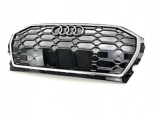 Zum Verkauf bieten wir einen neuen, kompletten Zubeh rgrill f r Audi Q5 SQ5 II 80a Lift 80A853651AHR Bild 3