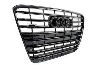Zum Verkauf bieten wir einen neuen Zubeh rgrill f r das Modell Audi A8 D4 4H0 Gloss Black Edition NI Bild 8