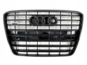 Zum Verkauf bieten wir einen neuen Zubeh rgrill f r das Modell Audi A8 D4 4H0 Gloss Black Edition NI Bild 4