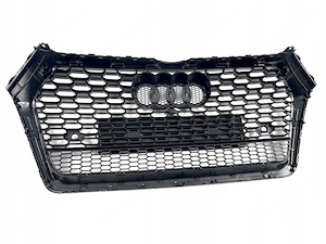 Zum Verkauf bieten wir einen neuen Zubeh rgrill f r den Audi Q5 SQ5 80a S-line  Black Edition  an    Bild 7