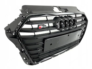 Zum Verkauf bieten wir einen brandneuen kompletten Zubeh rgrill f r die Shadow-Linie des Audi S3 8V Bild 3