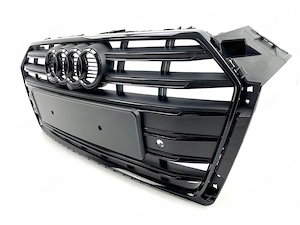 Zum Verkauf bieten wir einen neuen kompletten Grill f r den Audi A5 S5 B9 8W6 S-line an   Shadow Lin Bild 3