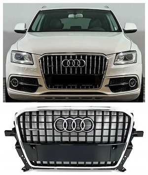 Zum Verkauf bieten wir einen brandneuen kompletten Grill f r das Modell Audi Q5 8R0 S-Line Lift