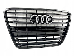 Zum Verkauf bieten wir einen neuen Zubeh rgrill f r das Modell Audi A8 D4 4H0 Gloss Black Edition NI Bild 4