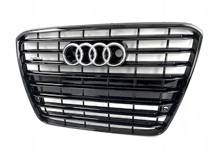 Zum Verkauf bieten wir einen neuen Zubeh rgrill f r das Modell Audi A8 D4 4H0 Gloss Black Edition NI Bild 3