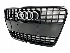 Zum Verkauf bieten wir einen neuen, kompletten Grill f r das Modell Audi Q7 4L0 S-line Gloss Black Bild 3