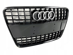 Zum Verkauf bieten wir einen neuen, kompletten Grill f r das Modell Audi Q7 4L0 S-line Gloss Black Bild 6
