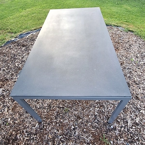 Gartentisch Outdoor aus Spraystone Alu Bild 2