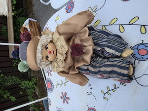 Vintage Clown sitzend