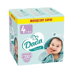 Extra Soft 4 Maxi Windeln 200 St ck, mit Aloe-Extrakt 7-16 kg