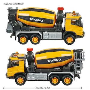 Betonmischer Volvo Grand Series aus Metall 19 cm Licht und Ton Bild 4