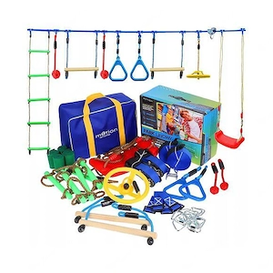 Outdoor Tragbarer Hindernisparcours fuer Kinder XXL Variante