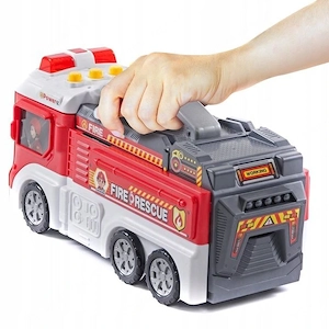 Spielplatz f r die Feuerwehr mit Doppelrutsche Bild 8