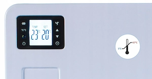 Heizkonvektorheizung ELEKTRISCHER HEIZKONVEKTORTHERMOSTAT 2300W mit Fernbedienung Set Touch Bild 5