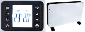 Heizkonvektorheizung ELEKTRISCHER HEIZKONVEKTORTHERMOSTAT 2300W mit Fernbedienung Set Touch Bild 7