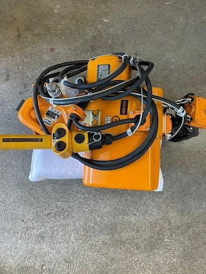 Elektrokettenzug MEILI mit Rollfahrwerk   500 kg, Hub 4.0m, 3x400V, 50Hz, 0.45kW Bild 2