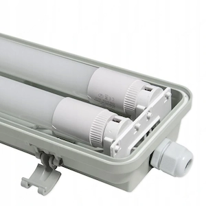 8x LED Panel Leuchtstofflampe Feuchtraumlampe LED Lampe 120cm + 16x LED Leuchtstoffr hren im Set Bild 3