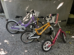 3 Kinderfahrräder: Cruzee + Woom 3 + PUKY 18 Zoll Bild 9
