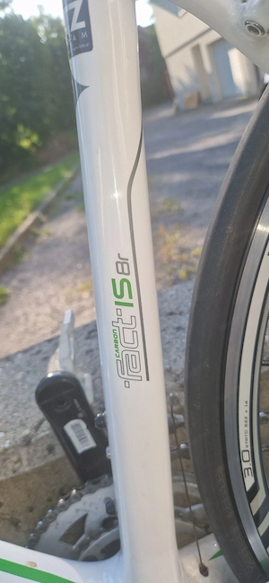 Rennrad Specialized Amira Elite, Damenfahrrad, Carbon, Weiß Grün, ultra-leicht Bild 3