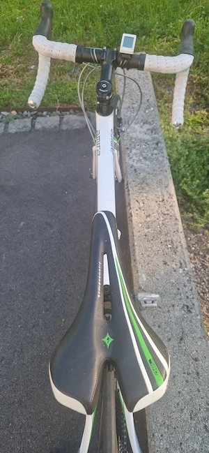 Rennrad Specialized Amira Elite, Damenfahrrad, Carbon, Weiß Grün, ultra-leicht Bild 6