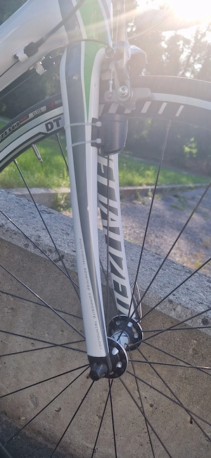 Rennrad Specialized Amira Elite, Damenfahrrad, Carbon, Weiß Grün, ultra-leicht Bild 8
