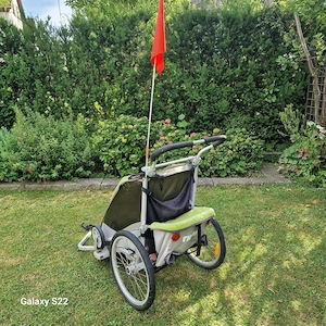 Thule Chariot Kinderwagen Radanhänger Single komplett mit Ski-Set & Jogging Kit - 110 Euro Bild 5