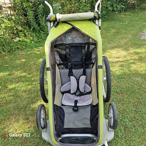 Thule Chariot Kinderwagen Radanhänger Single komplett mit Ski-Set & Jogging Kit - 110 Euro Bild 8
