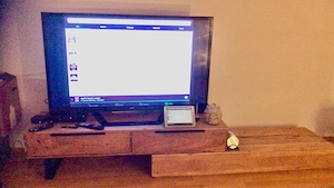 Sideboard aus Akazien Holz Bild 2
