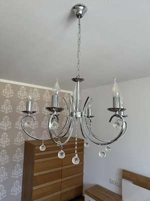 Lampe   Luster Schlafzimmer oder Wohnraum Bild 2