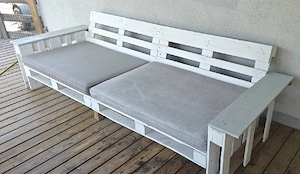Palettensofa Gartensofa zu verschenken