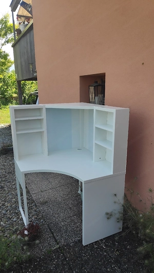Schreibtisch mit Regal Bild 5
