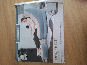 Bestway Luftsessel mit Hocker