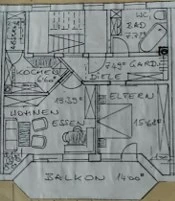 Südseitige Dach- Wohnung Bild 7