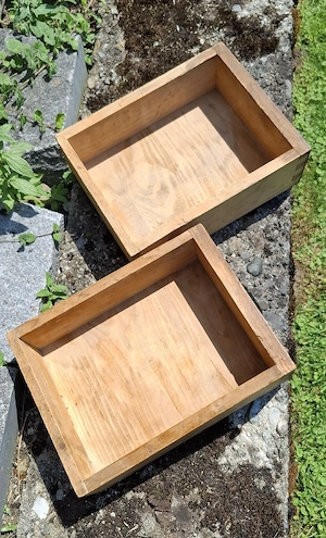 2 alte Schubladen Deko Hingucker Bild 4