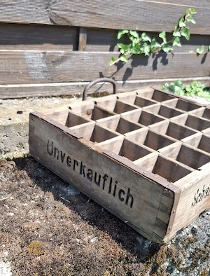 Antike Bierkiste um 1920  Bild 2