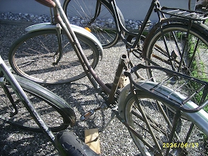 3 alte Fahrräder Waffenrad Bild 4