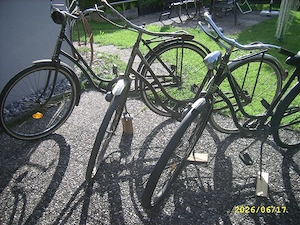 3 alte Fahrräder Waffenrad Bild 2