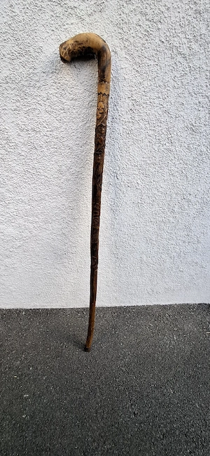 antiker Wanderstock